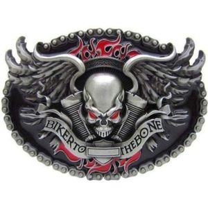 New Biker To The bone Belt buckle